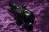 Figurine - Elephant - Black Obsidian - 60mm