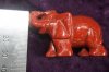 Figurine - Elephant - Red Jasper - 50mm