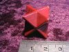 Sacred Geometry - Merkaba - Jasper - Red - 20mm