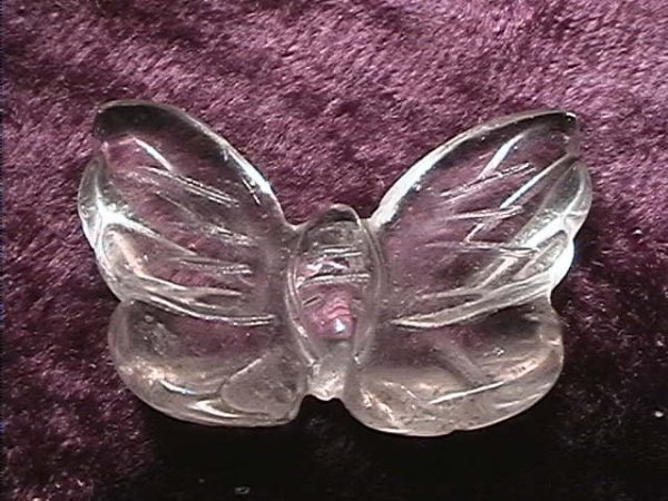 Figurine - Butterfly - Quartz - 25mm