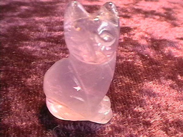 Figurine - Cat - Amethyst - 25mm