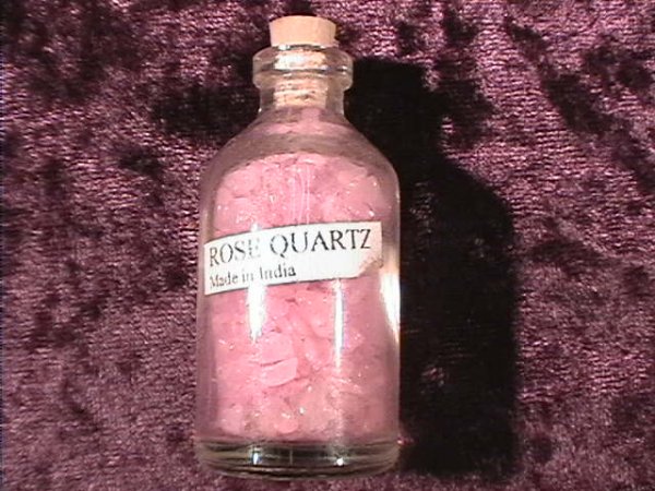 Giftware - Bottle - Rose Quartz