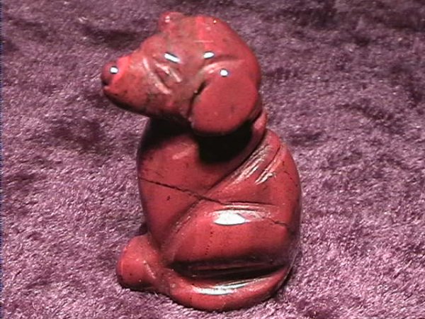 Figurine - Dog - Jasper - Snakeskin - 25mm