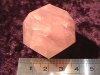Sacred Geometry - Dodecahedron - Rose Quartz