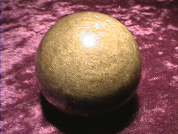 Sphere - Obsidian - Silver Sheen - 40mm