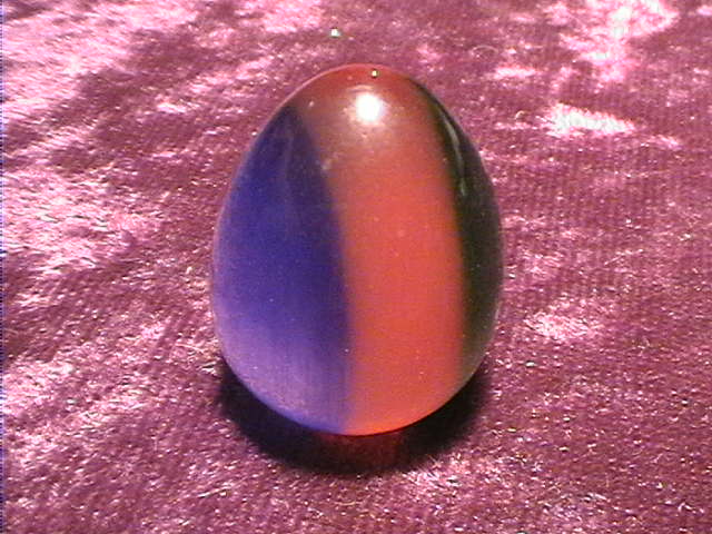 Egg - Fibre Optic - 25mm - Click Image to Close