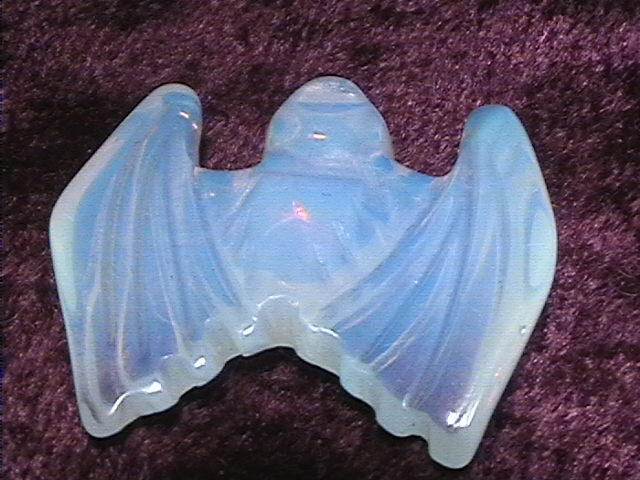 Figurine - Bat - Opalite - 25mm - Click Image to Close