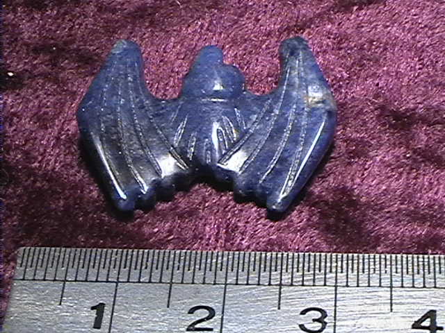 Figurine - Bat - Sodalite - 25mm - Click Image to Close