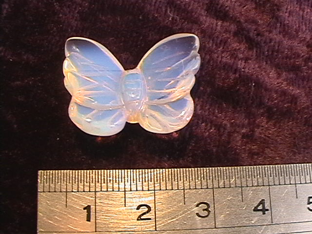 Figurine - Butterfly - Opalite - 25mm - Click Image to Close