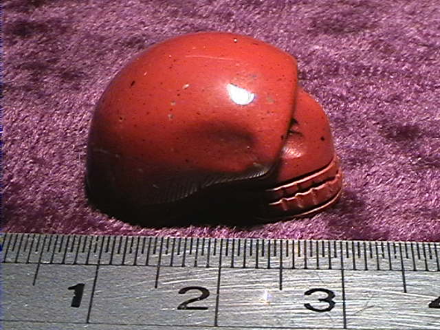 Figurine - Skull - Jasper - 25mm - Click Image to Close