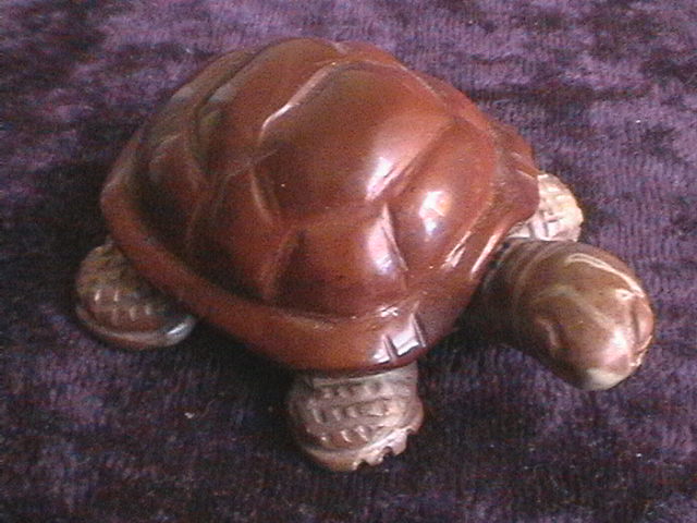 Figurine - Tortoise - Jasper - 50mm - Click Image to Close