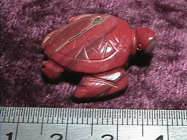 Figurine - Turtle - Jasper - 25mm - Click Image to Close