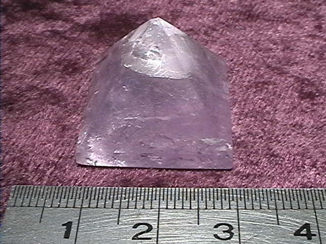 Pyramid - Amethyst - 20mm - Click Image to Close