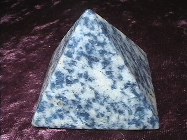 Pyramid - Dumortierite - 50mm - Click Image to Close