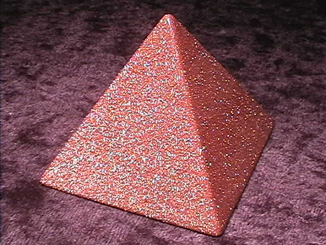 Pyramid - Goldstone - 50mm - Click Image to Close