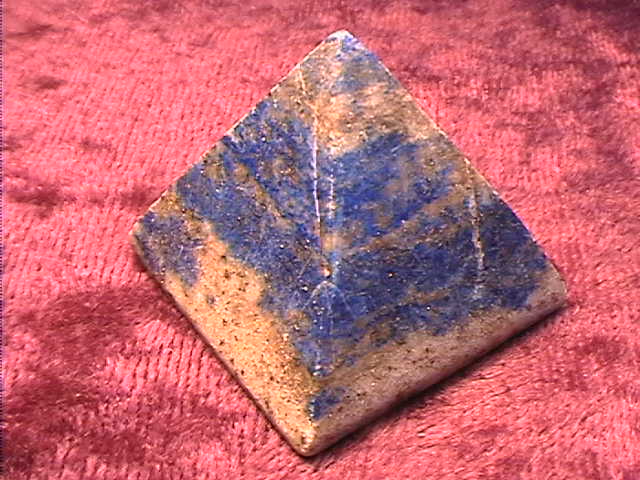Pyramid - Lapis Lazuli - 25mm B - Click Image to Close