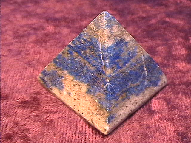 Pyramid - Lapis Lazuli - 25mm B - Click Image to Close