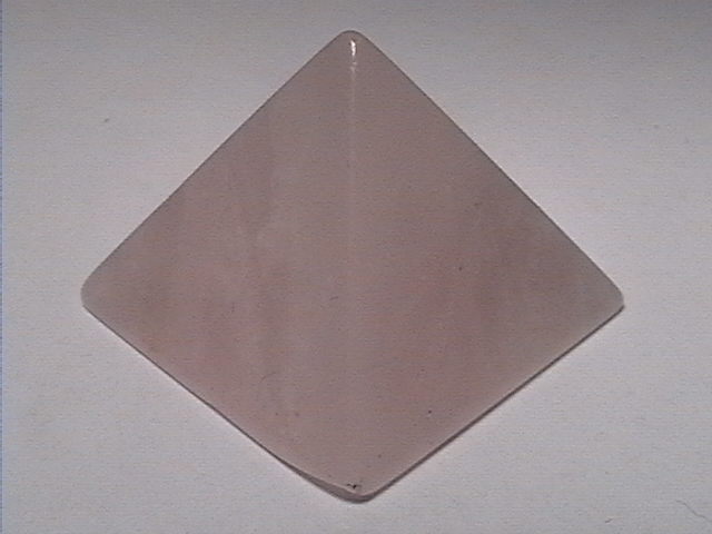 Pyramid - Rose Quartz - 20mm - Click Image to Close