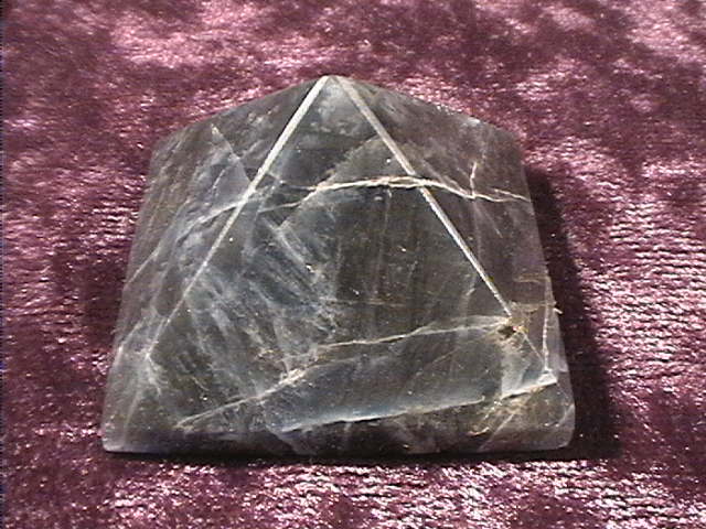 Pyramid - Sodalite - 30mm - Click Image to Close