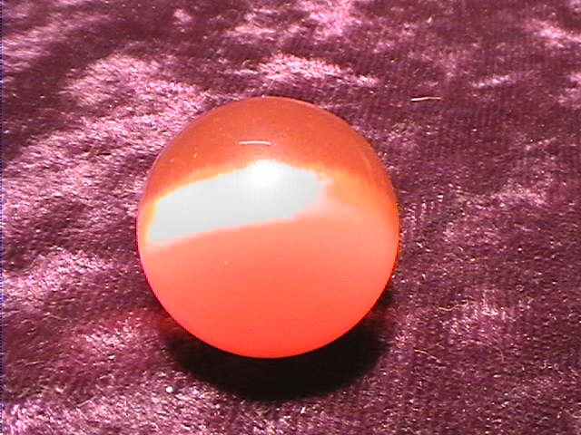 Sphere - Fibre Optic - Orange - 20mm - Click Image to Close