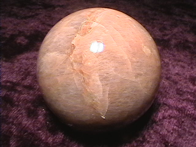 Sphere - Moonstone - 35mm - Click Image to Close