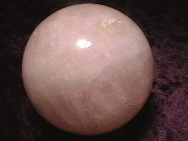 Sphere - Rose Quartz - 50mm - Click Image to Close