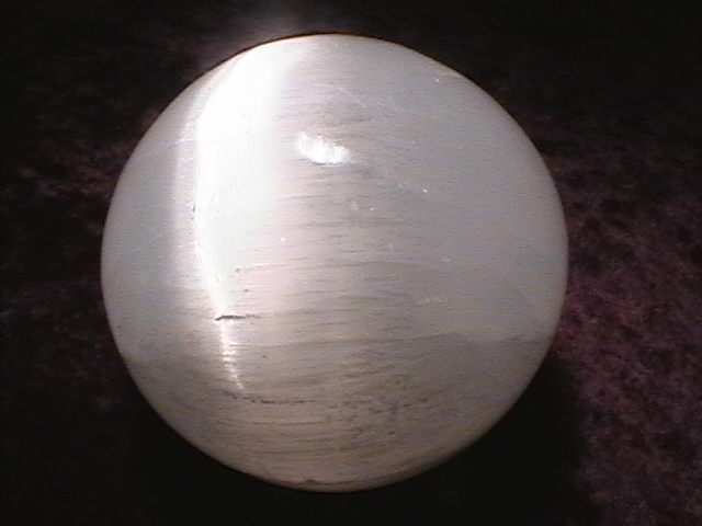Sphere - Selenite - 70mm - Click Image to Close