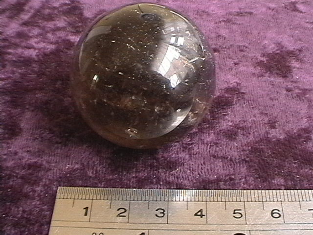Sphere - Smokey Quartz - 40mm - Click Image to Close