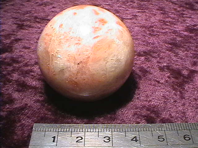 Sphere - Sunstone - 40mm - Click Image to Close