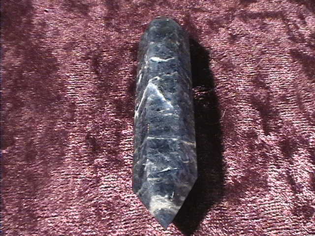 Wand - Sodalite - Double Point - Click Image to Close