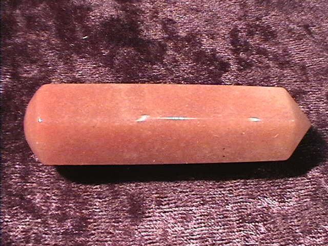 Wand - Aventurine - Red - Point - Click Image to Close