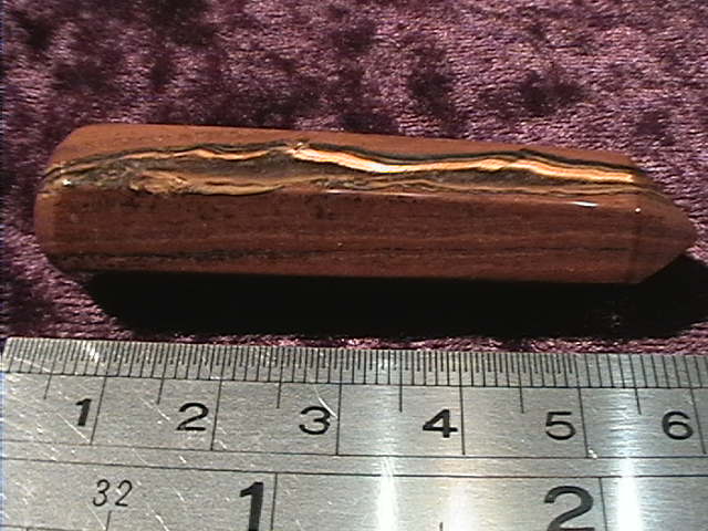 Wand - Tiger Eye - Point - Click Image to Close