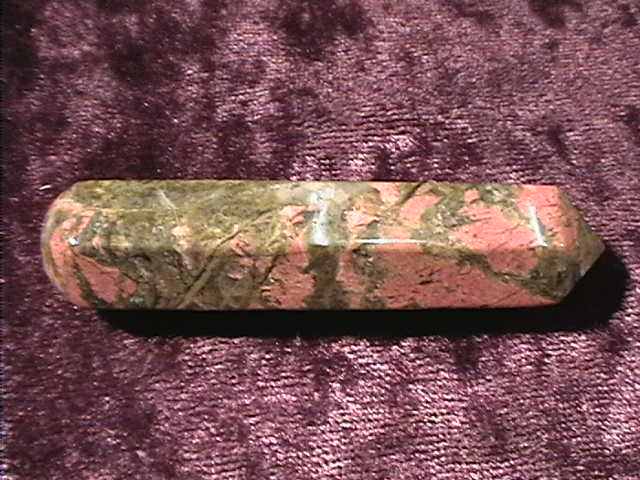 Wand - Unakite - Point - Click Image to Close